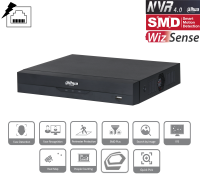 Dahua NVR4104HS-P-EI NVR 4 Kanal 4 PoE Videorekorder...
