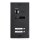 BALTER EVO Video-Türsprechanlage 2-Familienhaus 2x 7-Zoll-Monitor Schwarz