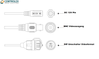 Dahua HAC-HFW2241TUP-Z-A-S2-DIP HDCVI Bullet Überwachungskamera 2MP Starlight AHD TVI CVBS IP67