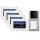 BALTER EVO Video-Türsprechanlage Aufputz 4-Familienhaus 4x 7-Zoll-Monitor Silber