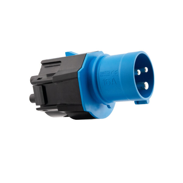 NRGkick Steckeraufsatz 16A 3Pol 1-phasig 3,7 kW blau