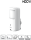 Dahua HAC-HUM3200A-0280P-S5 HDCVI Cube 2 Megapixel AHD TVI CVBS 2,8 mm Fixobjektiv