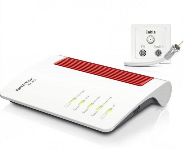 AVM FRITZ!Box 6660 Cable WLAN Router Wi-Fi 6 DOCSIS 3.1 ohne Branding