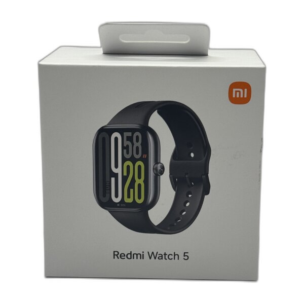 Xiaomi Redmi Watch 5 Smartwatch Obsidian Black AMOLED GPS Bluetooth