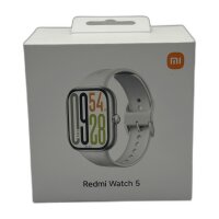 Xiaomi Redmi Watch 5 Smartwatch AMOLED GPS Bluetooth Silber