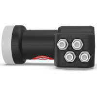 DUR-line +Ultra Quattro LNB schwarz Multischalter LTE/5G...