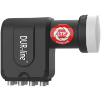 DUR-line +Ultra Octo LNB schwarz 8 Teilnehmer LTE/5G 0,1 dB