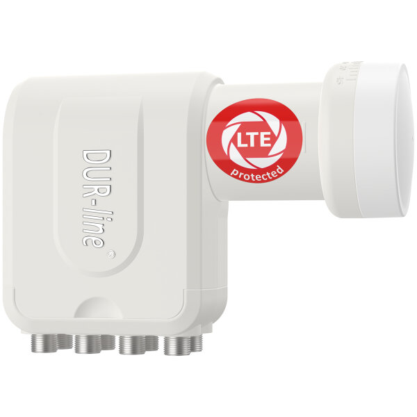 DUR-line +Ultra Octo LNB weiß 8 Teilnehmer LTE/5G 0,1 dB