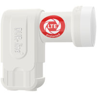 DUR-line +Ultra Twin LNB weiß 2 Teilnehmer LTE/5G 0,1 dB