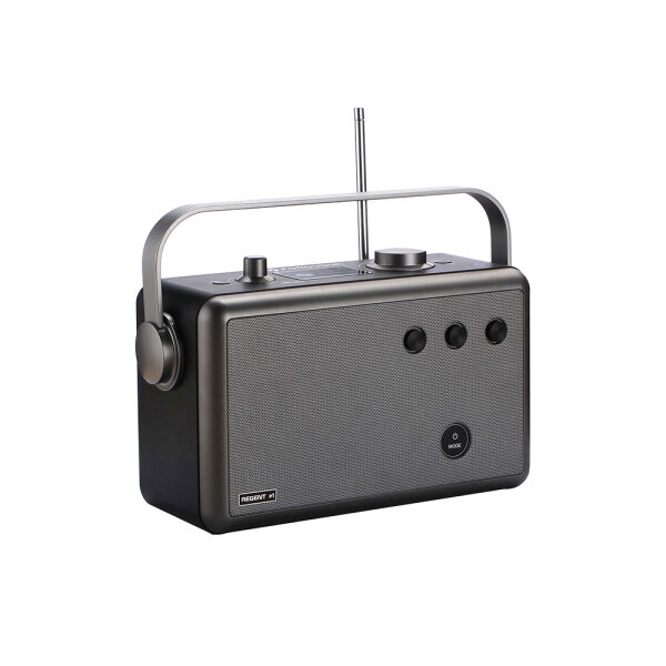 Ferguson Regent P1 DAB+ Radio Bluetooth USB AUX Akku grau tragbar