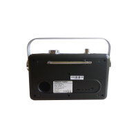 Ferguson Regent P1 DAB+ Radio Bluetooth USB AUX Akku grau...