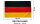 Deutschland Fahne Flagge Hissflagge Länderflagge 150x90cm WM Fanflagge Ösen Deko