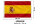 Spanien Fahne Flagge Hissflagge 150x90cm Bandera de España WM Fanflagge mit Ösen
