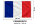 Frankreich Fahne Flagge Hissflagge 150x90cm Drapeau France WM Fanflagge mit Ösen