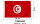 Tunesien Fahne Flagge Hissflagge 150x90cm Tunisia Tunis WM Fanflagge Ösen Deko