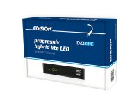Edision Progressiv Hybrid Lite LED Kabel Receiver DVB-C DVB-T2 HDMI Scart USB