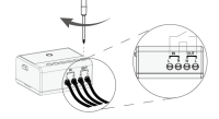 Dahua ARM7012-W2(868) AirShield Alarm 230V Switch Netzwerk- und Videozubehör