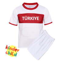 Türkei Kinder Fan-Set Turkey Turkiye T-Shirt Shorts...