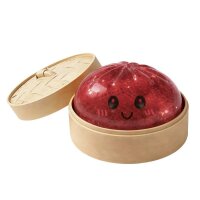 Squishy Dumpling Dampfkorb Fidget Quetschspielzeug zufällige Farbe