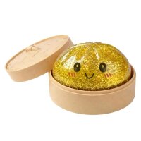 Squishy Dumpling Dampfkorb Fidget Quetschspielzeug zufällige Farbe