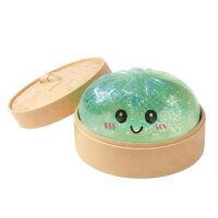 Squishy Dumpling Dampfkorb Fidget Quetschspielzeug zufällige Farbe