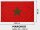 Marokko Fahne Flagge 150x90cm Marokkanische Flagge Al Maghrib WM EM Ösen