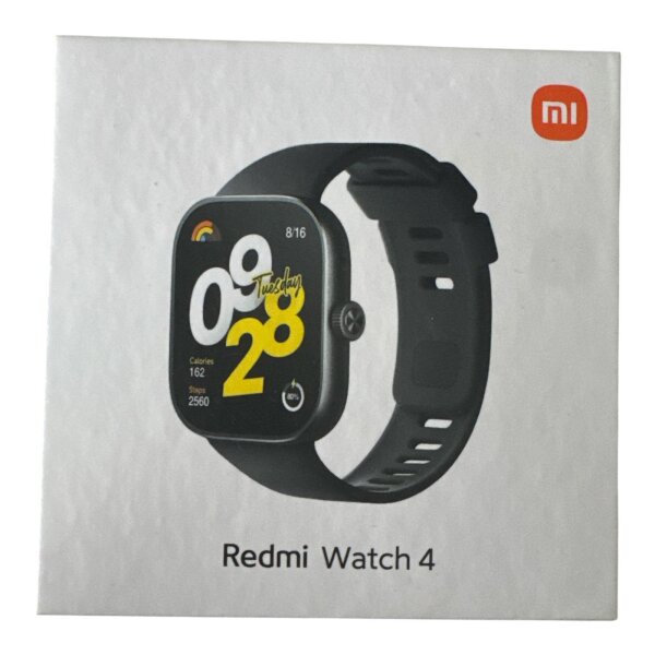 Xiaomi Redmi Watch 4 Smartwatch AMOLED GPS Schwarz