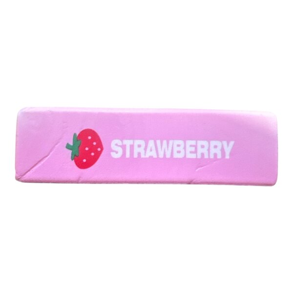 Strawberry Butter Squishy pink 13,5 cm Fidget Quetschspielzeug 3+