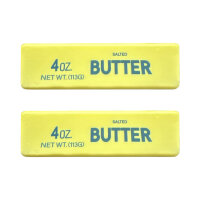 2er Set Squishy Butter gelb 13,5 cm Fidget...