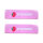 2er Set Strawberry Butter Squishy pink 13,5 cm Quetschspielzeug 3+