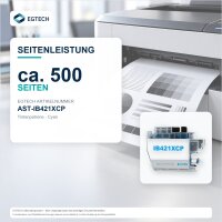 Tinte kompatibel mit Brother LC421XLC Cyan DCP-J1050DW MFC-J1010DW DCP-J1140DW