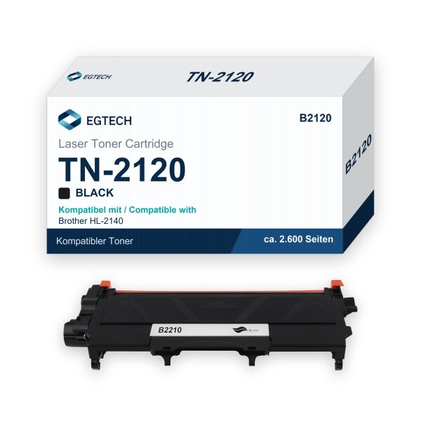 Toner kompatibel mit Brother TN-2120 2.600 S. HL-2140 HL-2150 HL-2150N HL-2170