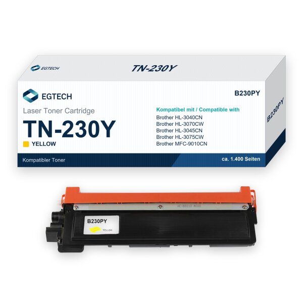 Toner kompatibel mit Brother TN-230Y Gelb HL-3040CN HL-3070CW HL-3045CN