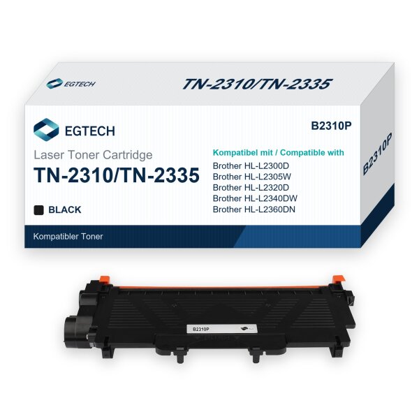 Toner kompatibel mit Brother TN-2310 HL-L2300D HL-L2305W HL-L2320D HL-L2340DW