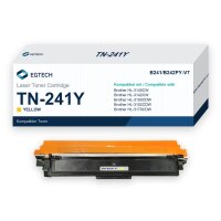 Toner kompatibel mit Brother TN-241Y Gelb HL-3140CW...