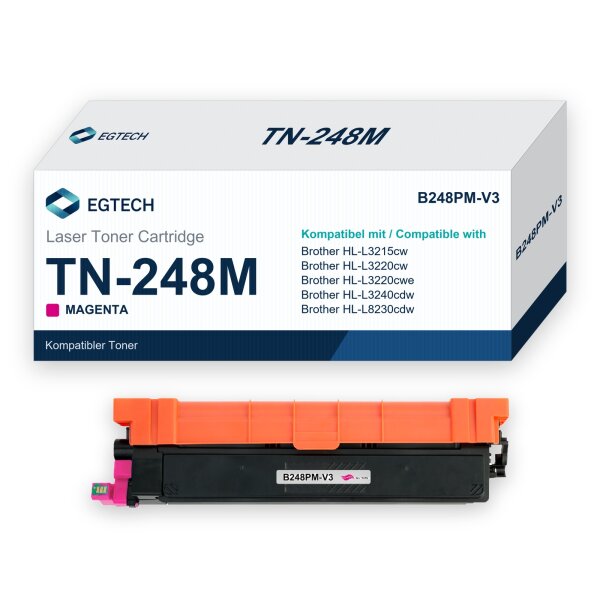 Toner kompatibel mit Brother TN-248M Magenta HL-L8240cdw HL-L8230cdw HL-L3220cw
