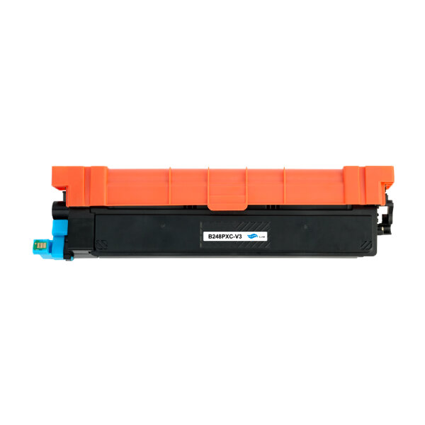 Tonerkartusche kompatibel mit Brother TN-248XLC – Cyan – ca. 2.300 Seiten