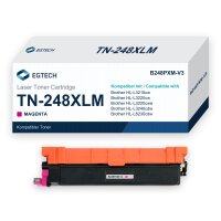 Toner kompatibel mit Brother TN-248XLM Magenta...