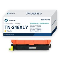 Toner kompatibel mit Brother TN-248XLY Gelb HL-L8240cdw...