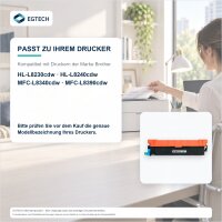 Toner kompatibel mit Brother TN-249C Cyan HL-L8240cdw HL-L8230cdw MFC-L8340cdw