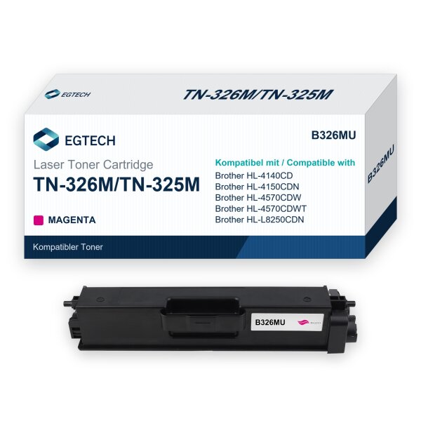 Toner kompatibel mit Brother TN-326M Magenta HL-4140CD HL-4150CDN HL-4570CDW