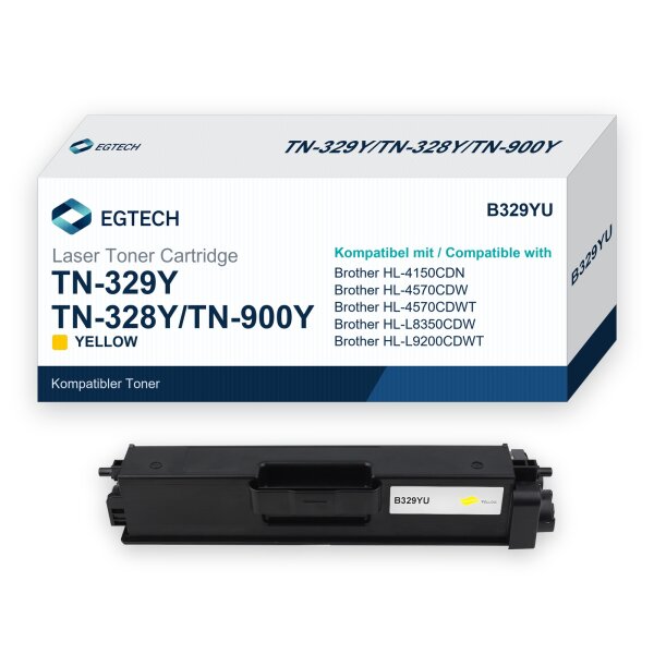Toner kompatibel mit Brother TN-329Y Gelb HL-4150CDN HL-4570CDW HL-4570CDWT