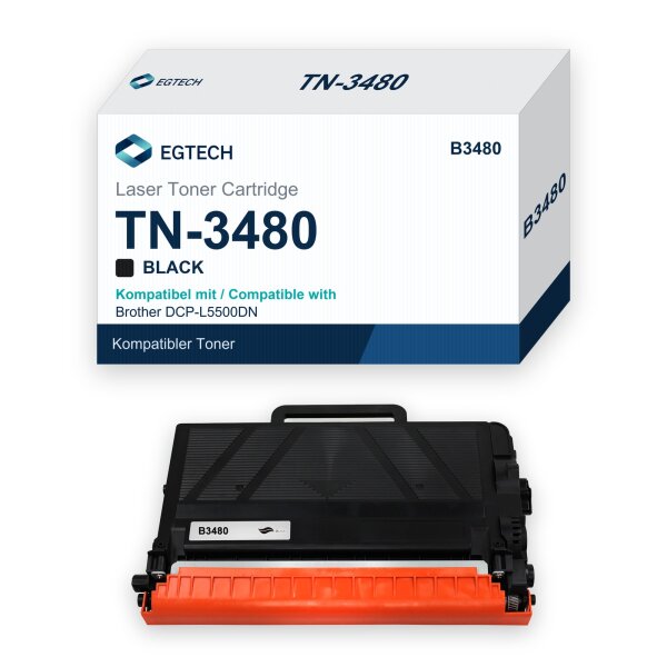 Toner kompatibel mit Brother TN-3480 DCP-L5500DN DCP-L5600DN DCP-L5650DN Schwarz