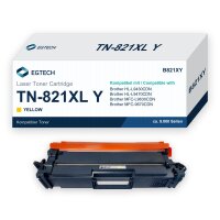 Toner kompatibel mit Brother TN-821XL Y Gelb HL-L9430CDN...