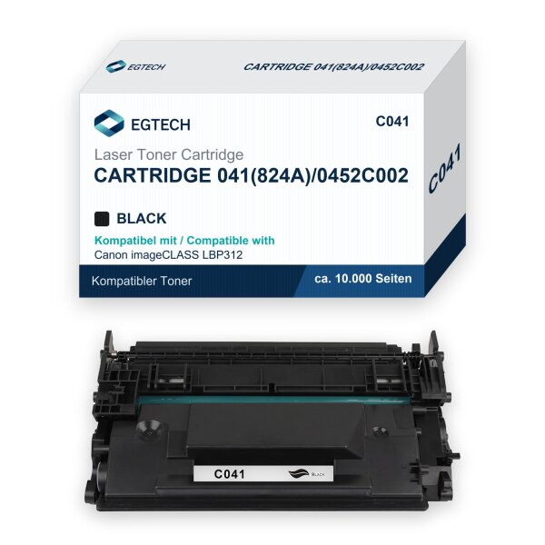 Toner kompatibel mit Canon Cartridge 041 imageCLASS LBP312 LBP312dn LBP312x