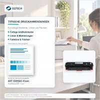 Toner kompatibel mit Canon Cartridge 055 Cyan Cyan imageCLASS MF742Cdw MF744Cdw
