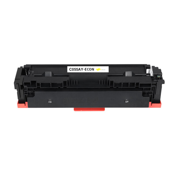 Tonerkartusche kompatibel mit Canon Cartridge 055 Yellow / 3013C002 – Gelb – ca. 2.100 Seiten