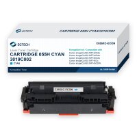 Toner kompatibel mit Canon Cartridge 055H Cyan Cyan...