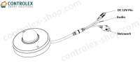 Dahua SD1A204DB-GNY IP PTZ Überwachungskamera 2MP WizSense Starlight SMD PoE 2,8 – 12 mm Objektiv