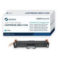 Toner kompatibel mit Canon Cartridge 069H Cyan Cyan...